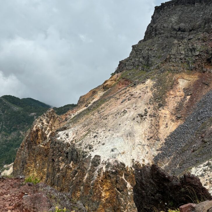 硫黄岳爆裂火口