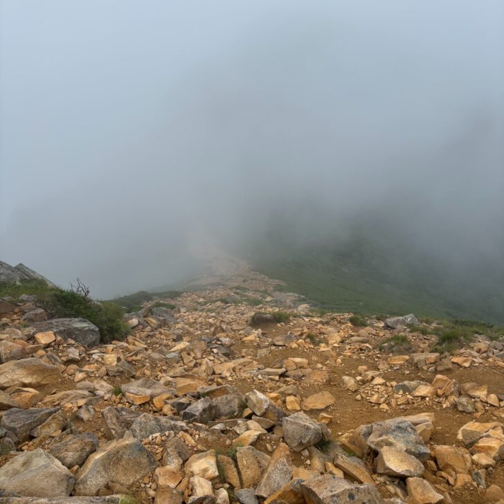 西天狗岳方面