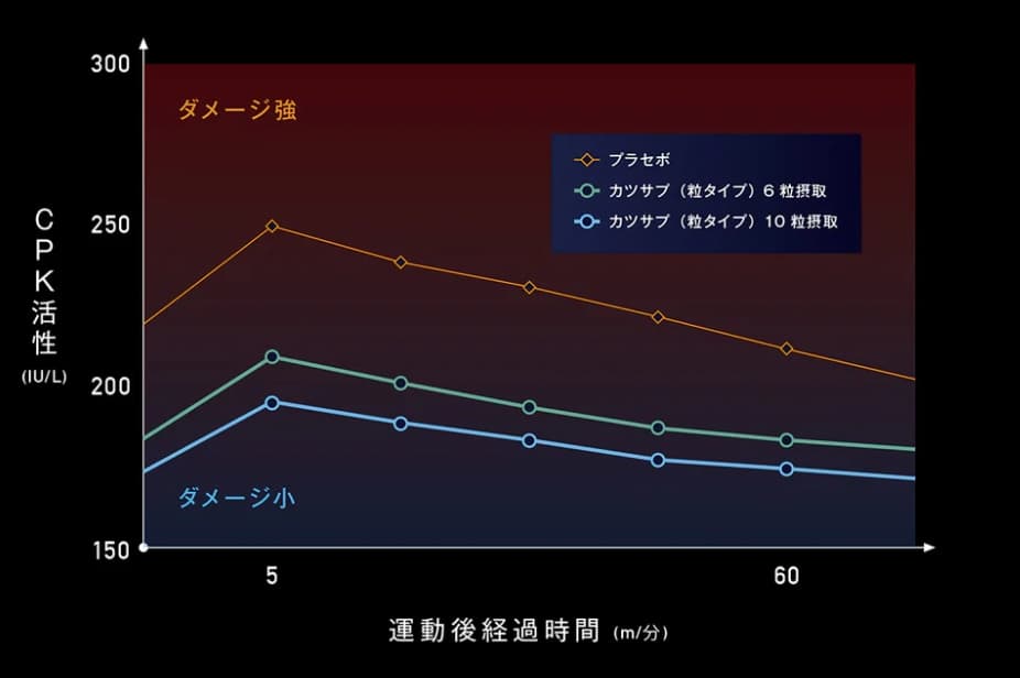 筋ダメージ