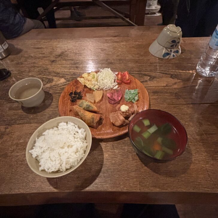 三条の湯の夕食